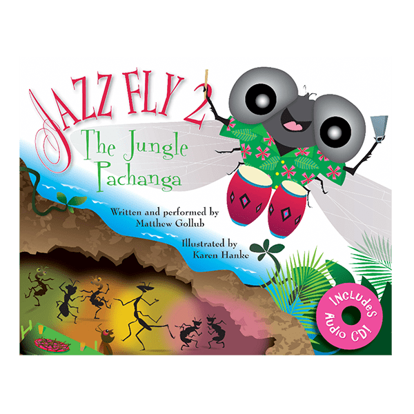 Jazz Fly 2 (hardcover book with audio CD and free download)